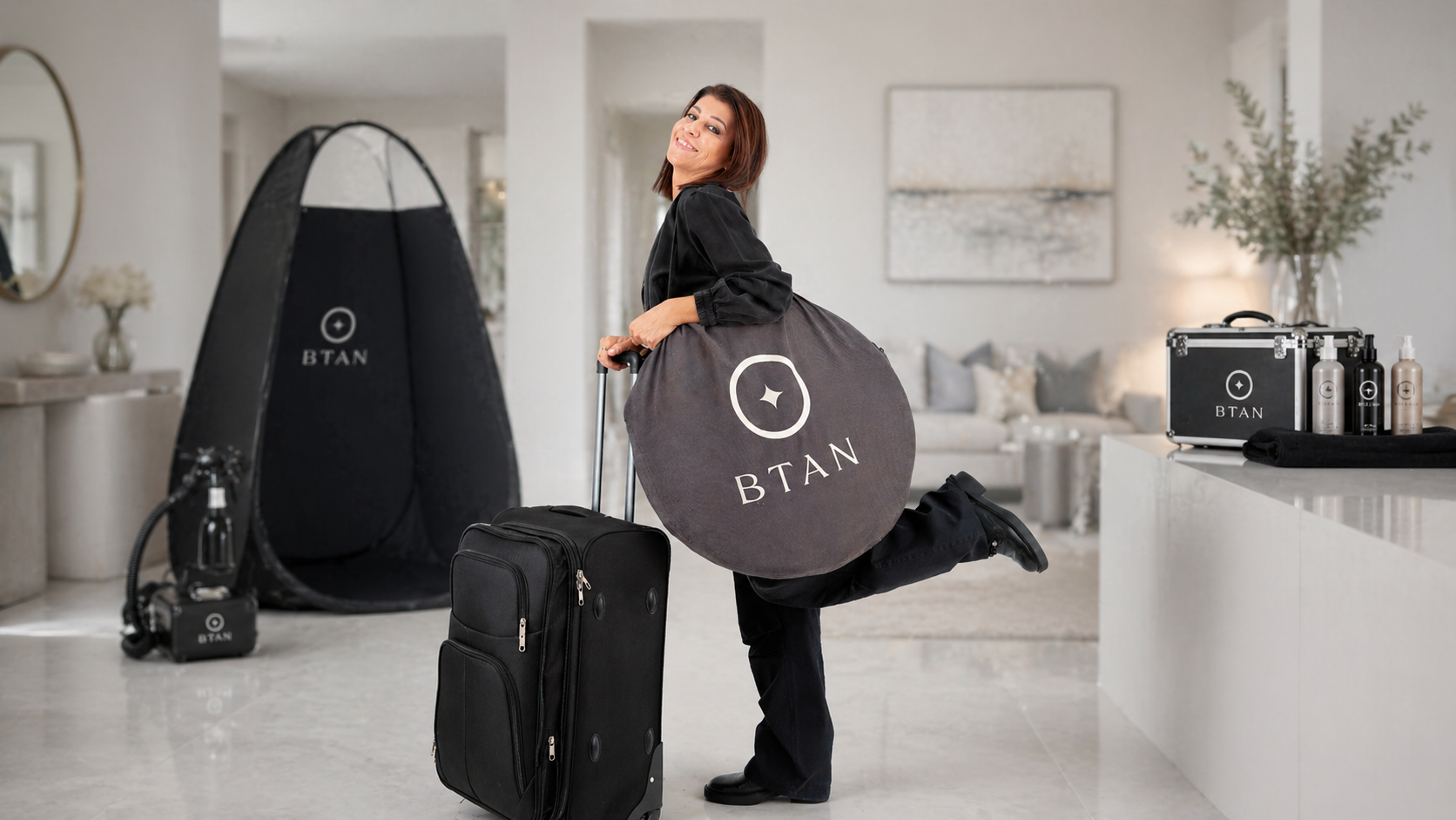 Book your at-home spray tan
